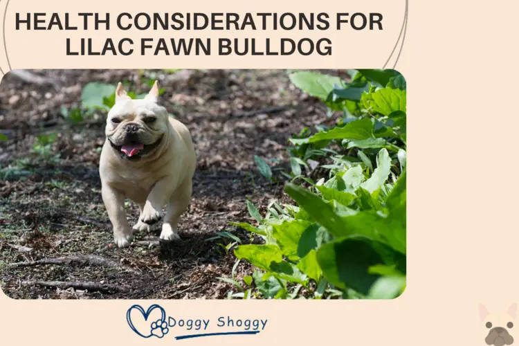 Health Considerations for Lilac Fawn Bulldog